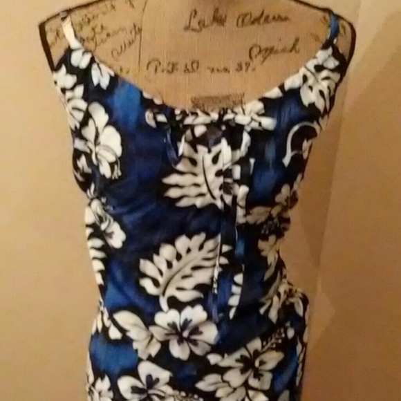 Tiki Palm 2 pc Wrap Around Skirt Set - Picture 4 of 4